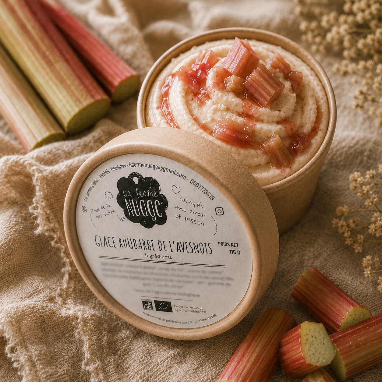 Rhubarbe de l'Avesnois